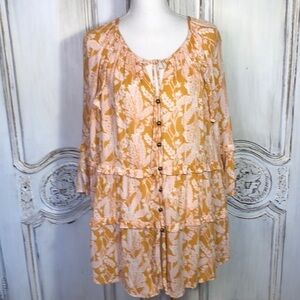 Rachel Zoe Orange and White Mini Dress